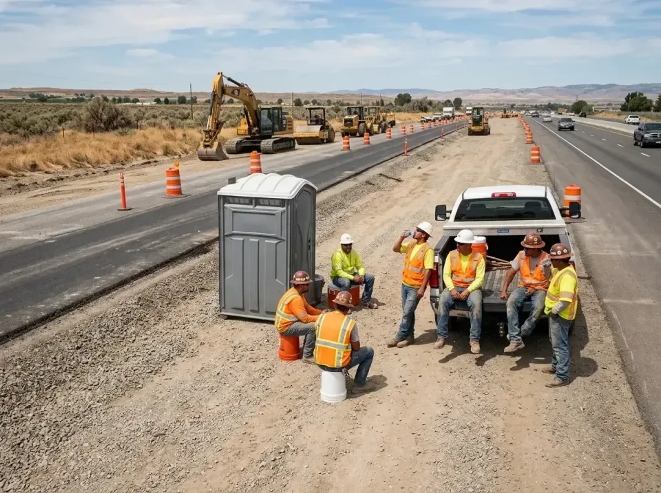 highway-road-construction-crew-007 — frequently asked questions, Porta Potty and Restroom Rentals in Ashdown, AR
